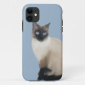 Siamese Cat Phone Case (Rückseite)