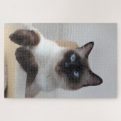 Siamese Cat Portrait Puzzle (Horizontal)
