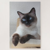 Siamese Cat Portrait Puzzle (Vertikal)