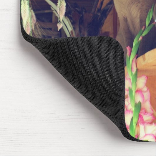 Siamese Cat Posing #2 Mousepad (Ecke)