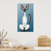 Siamese Cat Poster (Küche)