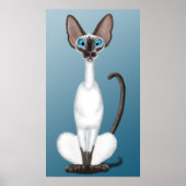 Siamese Cat Poster (Vorne)