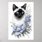 Siamese Cat Poster (Vorne)