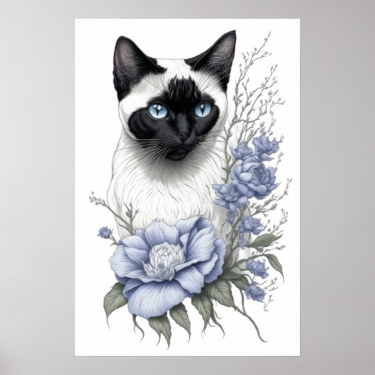 Siamese Cat Poster (Vorne)