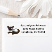 Siamese Cat Return Address Label (Insitu)