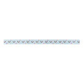 Siamese Cat Satin Ribbon in Blue Satinband (Vorderseite)