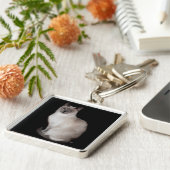 Siamese Cat Schlüsselanhänger (Seite)