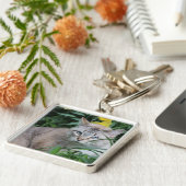 Siamese Cat Schlüsselanhänger (Seite)