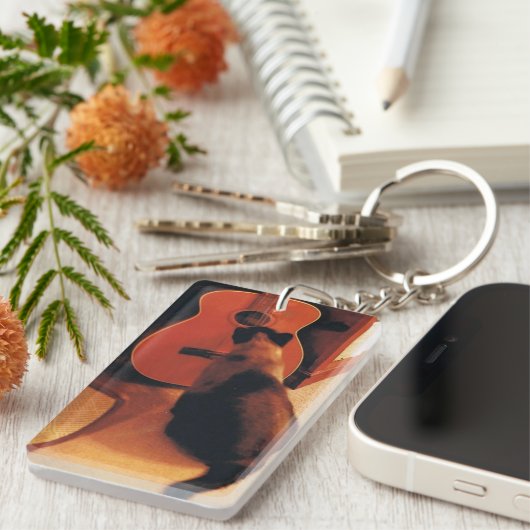 Siamese Cat Schlüsselanhänger (Vorderseite rechts)