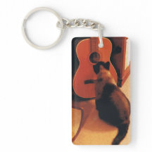 Siamese Cat Schlüsselanhänger