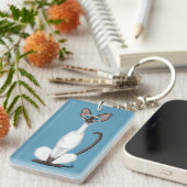 Siamese Cat Schlüsselanhänger (Vorderseite rechts)