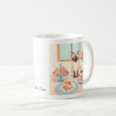 Siamese Cat & Sweat Treats Mug Kaffeetasse (VorderseiteRechts)