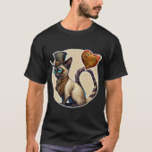Siamese Cat T - Shirt (Vorderseite)
