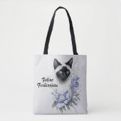 Siamese Cat Tasche (Vorderseite)