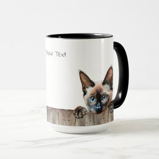 Siamese Cat Tasse (VorderseiteRechts)