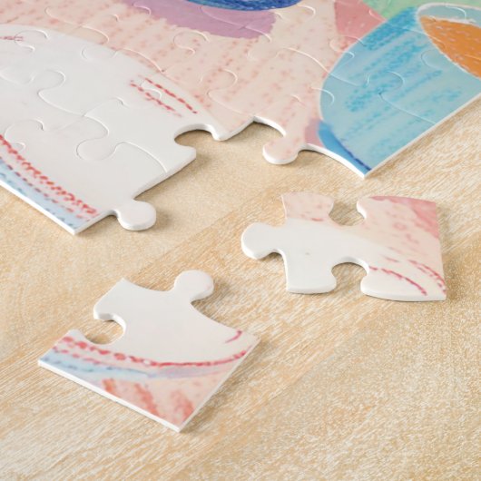 Siamese Cat Tea-Time Jigsaw Puzzle (Seite)