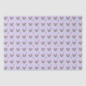 Siamese Cat Tissue Paper in Purple Seidenpapier (Vorderseite)