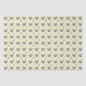 Siamese Cat Tissue Paper in Yellow Seidenpapier (Vorderseite)
