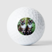 Siamese Cat Twins, Golf Ball (Vorderseite)