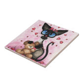Siamese Cat Valentines Day by Bihrle Fliese (Seite)