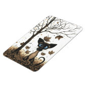 Siamese Cat von BiHrLe Autumn Magnet (Linke Seite)