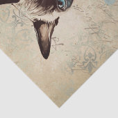 Siamese Cat Watercolor Seidenpapier (Detail)