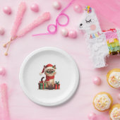 Siamese Cat Xmas Holiday Santa Siamese Cat Christa Pappteller (Party)