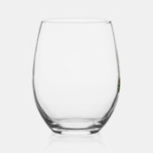 Siamese Cat Xmas Holiday Santa Siamese Cat Christm Weinglas Ohne Stiel (Rechts)