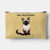 Siamese Cat Zubehörtasche (Vorderseite)