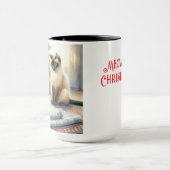 Siamese Cats Weihnachts Tasse Cup (Zentrum)
