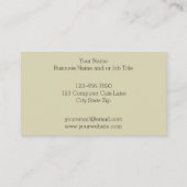 Siamese Computer Cats Mischief Visitenkarte (Rückseite)