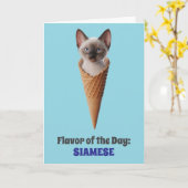 Siamese Cone Karte (Gelbe Blume)
