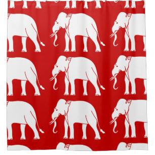 Siamese Elephant Duschvorhang
