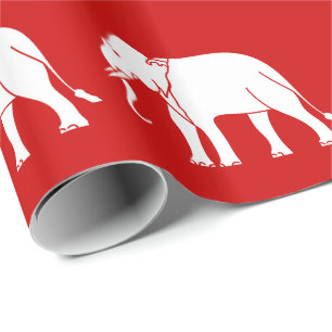 Siamese Elephant Geschenkpapier