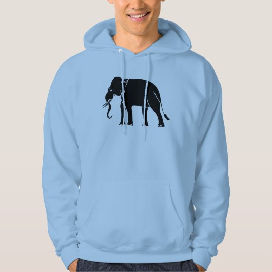 Siamese Elephant Hoodie (Vorderseite)