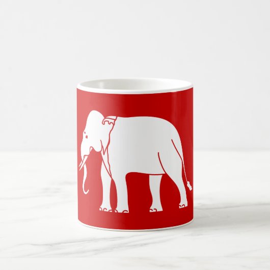 Siamese Elephant Kaffeetasse (Mittel)