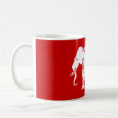 Siamese Elephant Kaffeetasse (Links)