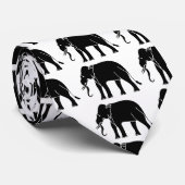 Siamese Elephant Krawatte (Gerollt)
