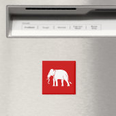 Siamese Elephant Magnet (In Situ (Geschirrspüler))