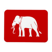 Siamese Elephant Magnet (Horizontal)