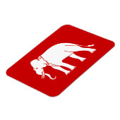 Siamese Elephant Magnet (Linke Seite)