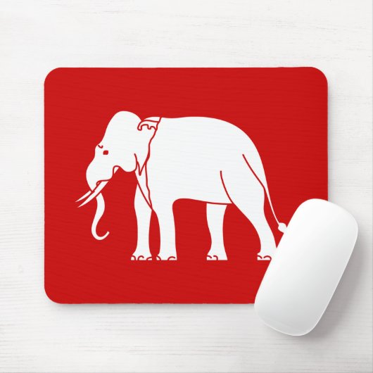 Siamese Elephant Mousepad (Mit Mouse)