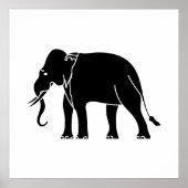 Siamese Elephant Poster (Vorne)