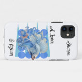 "Siamese Fighting Fish" Case-Mate iPhone Hülle (Rückseite (Horizontal))