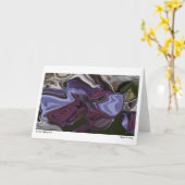 Siamese Fighting Fish Karte (Gelbe Blume)