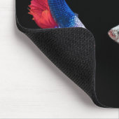 Siamese Fighting Fish Mousepad (Ecke)
