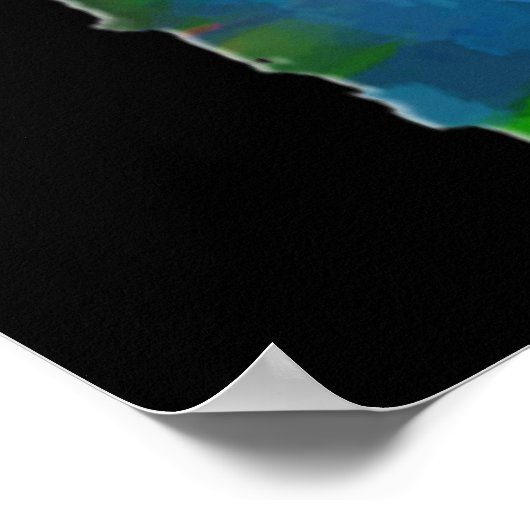 Siamese Fighting Fish Poster (Ecke)