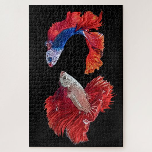 Siamese Fighting Fish Puzzle (Vertikal)