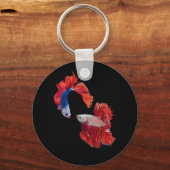 Siamese Fighting Fish Schlüsselanhänger (Vorderseite)