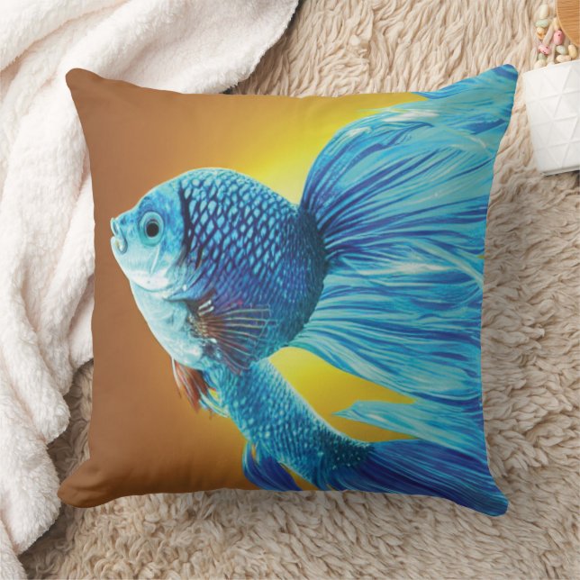 Siamese Fish Throw Kissen (Decke)